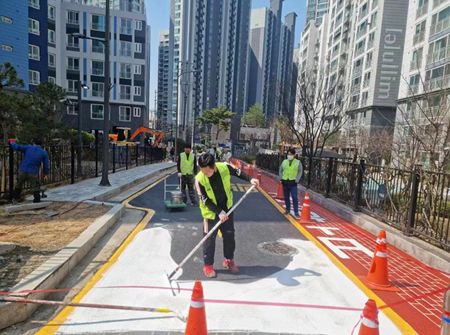 彩色MMA防滑路面