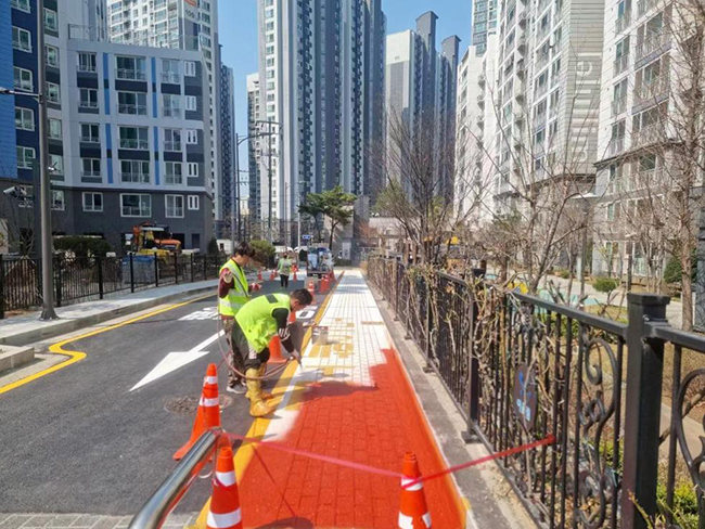 彩色MMA防滑路面